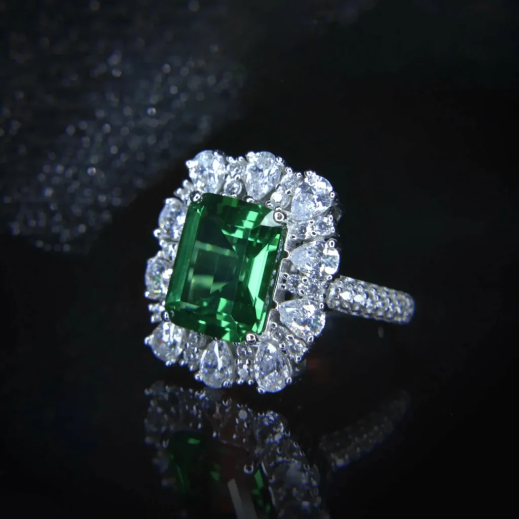 Green Cubic Zirconia Jewelry