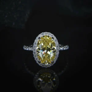 oval-shaped-yellow-diamond-ring