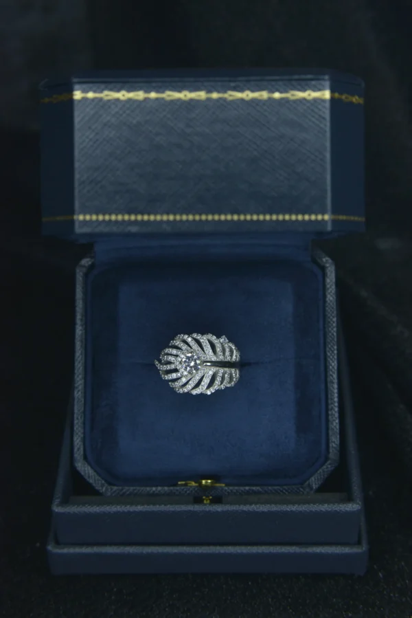 Feather Grace Diamond Ring - Image 6