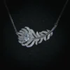 feather-cubic-zirconia-pendant