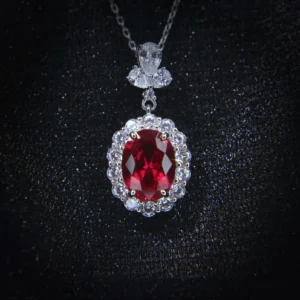 ruby-red-gemstone-halo-pendant