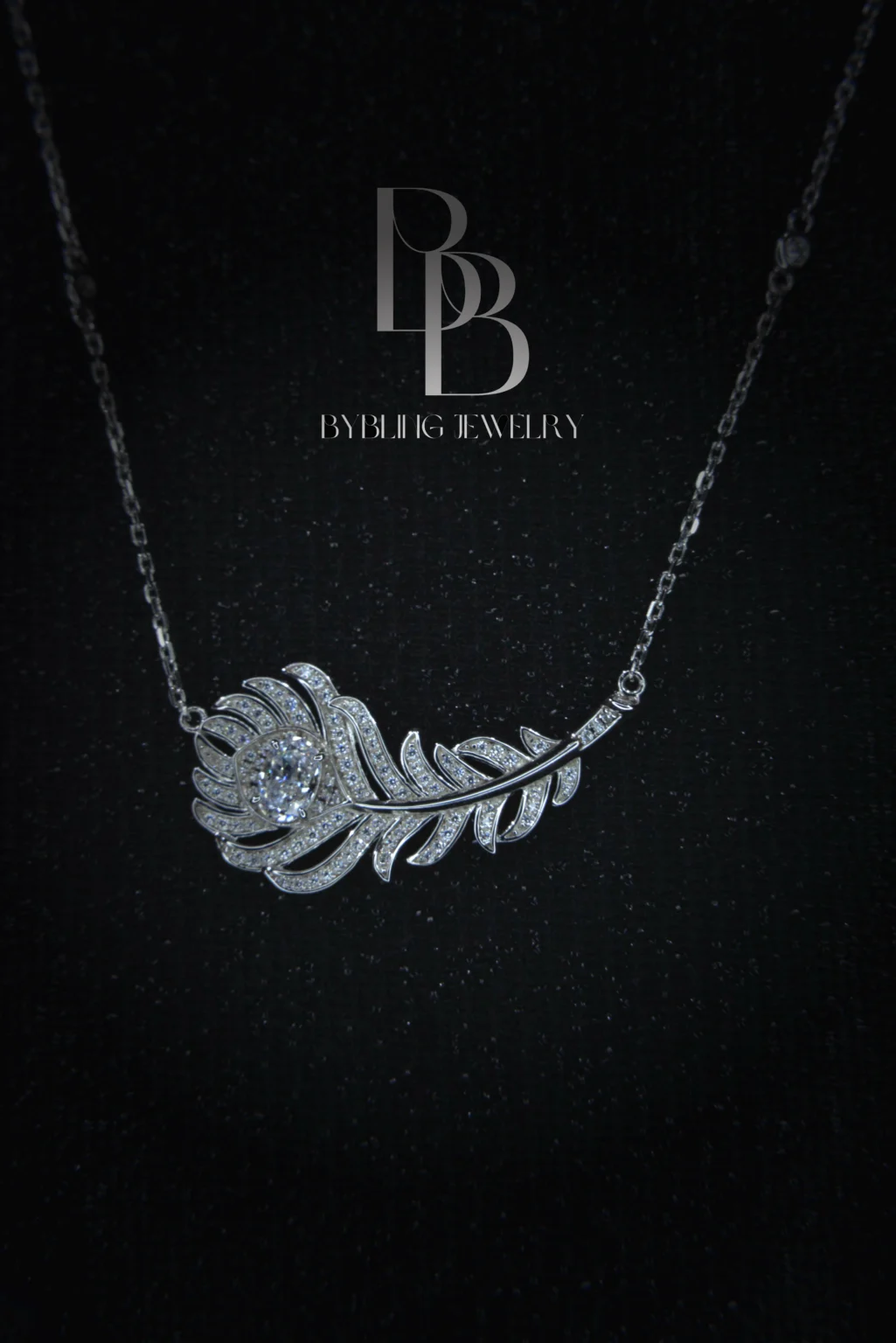 The Feather Diamond Pendant - Image 4