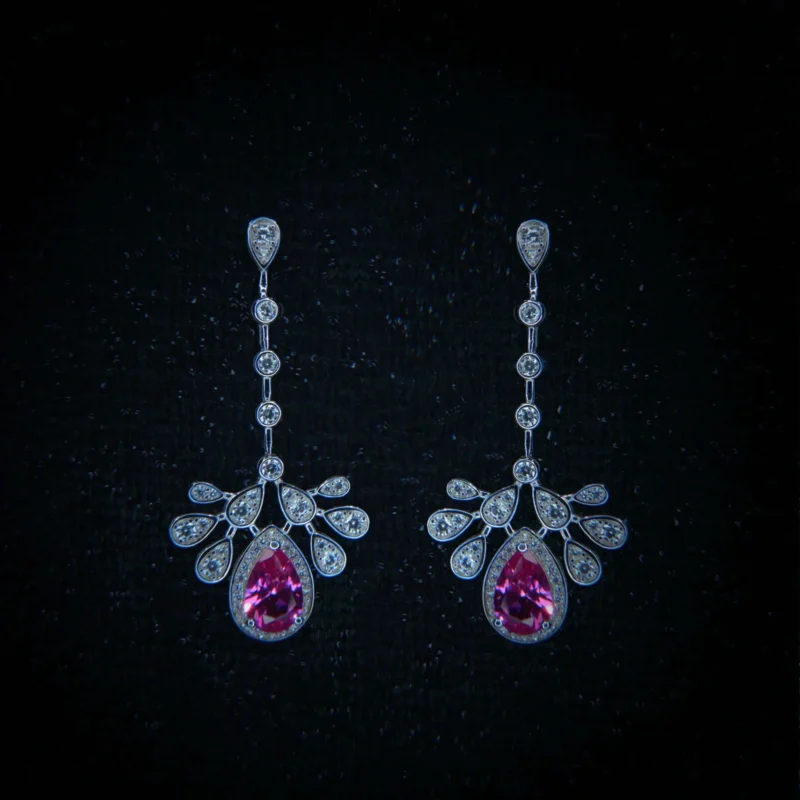 crown-ruby-diamond-earrings