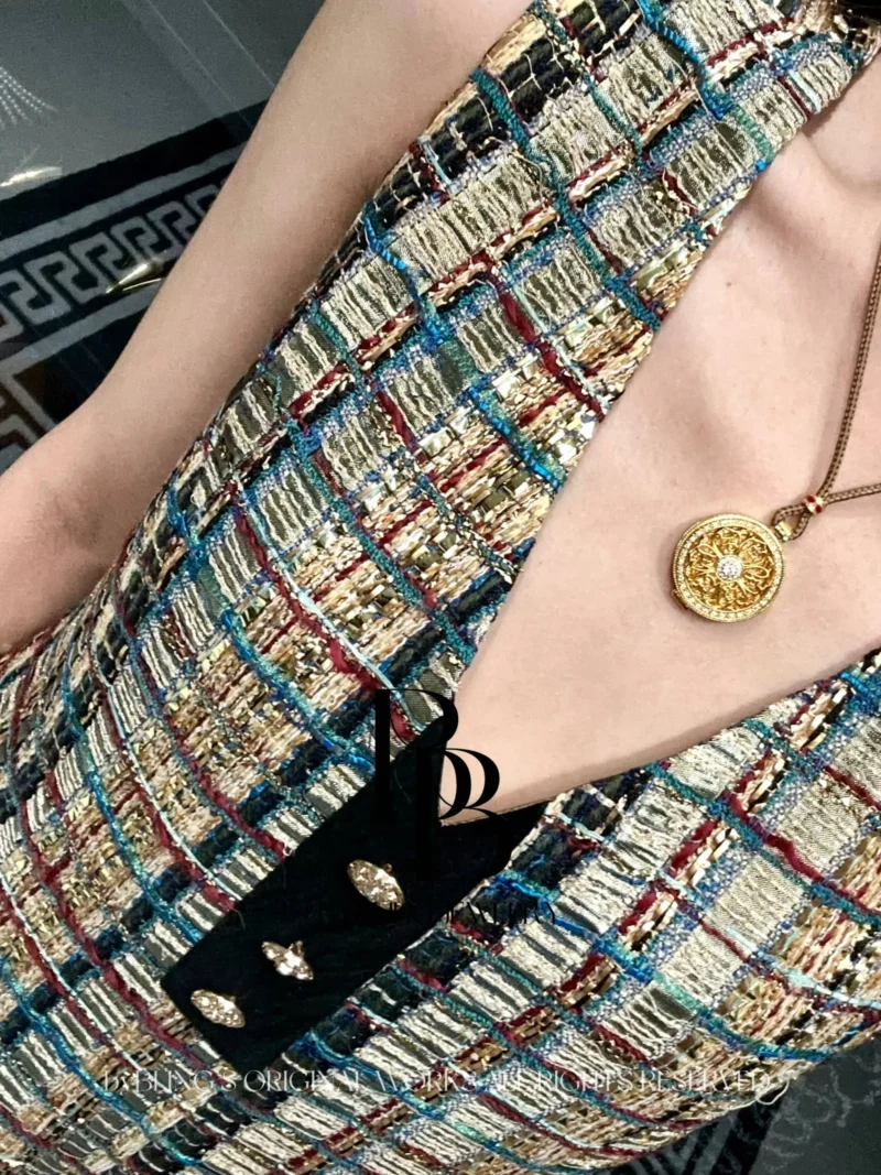 Gold-Plated Medallion Pendant