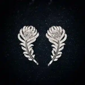feathe-rdiamond-earring